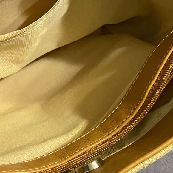 Beaded Purse Double Strap Cotton Blend Butterfly Dragonfly Lady Bug Cottage - Picture 3 of 9